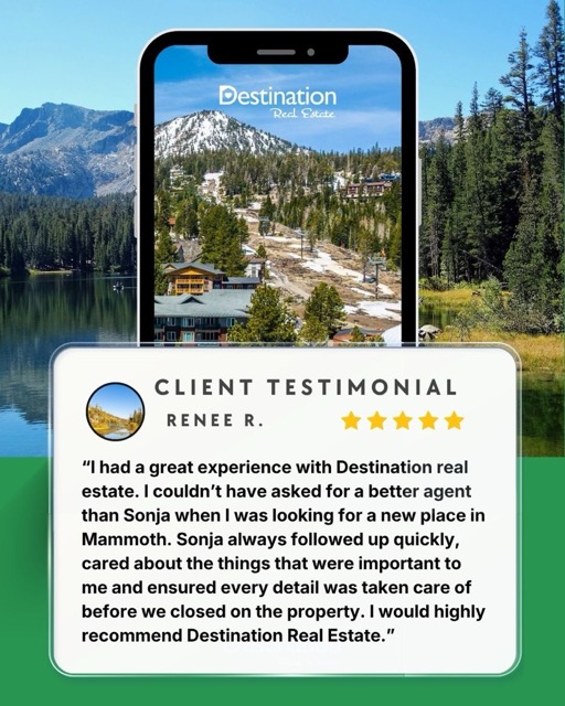 Destination Real Estate client testimonial graphic